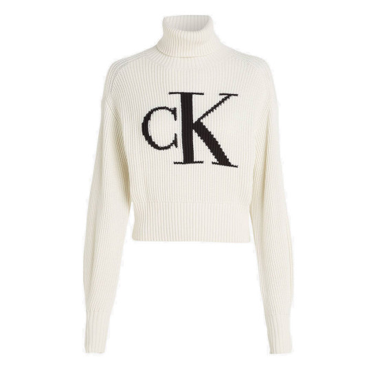 Calvin Klein Γυναικεία πλεκτή μπλούζα Blown Up Ck Loose Sweater